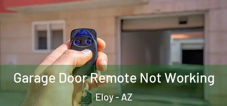  Garage Door Remote Not Working Eloy - AZ